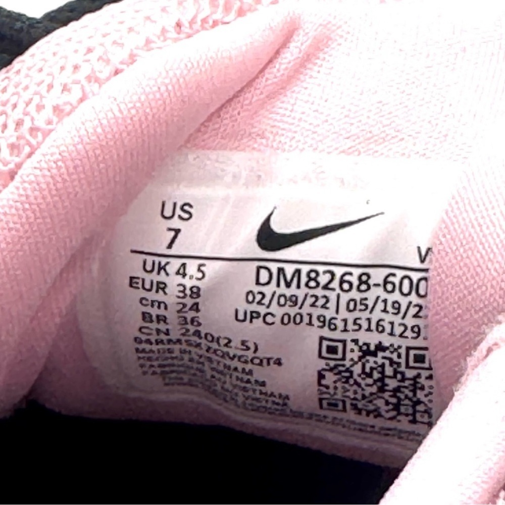 Women's Nike Air Max 97 - Med Soft Pink/ Black Platinum - Picture 8 of 9